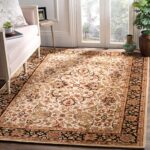 SAFAVIEH Persian Legend Collection Area Rug - 6' x 9', Ivory & Black, Handmade T... - Image 2