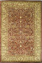 SAFAVIEH Persian Legend Collection Area Rug - 6' x 9', Rust & Beige, Handmade Tr... - Image 2