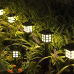 SOLPEX Solar Outdoor Lights,12 Pack Solar Path Lights, Walkway Lights Outdoor, G... - Image 2