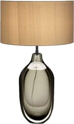 SOMINA Table Lamp, Crystal Glazed Modern Lighting, Elegant Home Decor Accent for... - Image 2