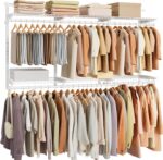 SONGMICS HOME Closet System, Closet Insert Organizer, 4-6 ft, Adjustable Metal S... - Image 2