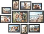 SONGMICS Picture Frames with 16 Mats, Set of 10 Collage Photo Frames, Two 8x10, ... - Image 2