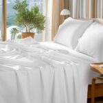SONORO KATE 100% Egyptian Cotton Sheets Set - 1000 High Thread Count, Luxury 5-S... - Image 2