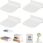 STORAGE MANIAC Floating Book Shelves for Wall Mounted Invisible Floating Bookshe... - Image 2