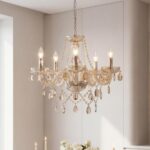 Saint Mossi 5 Light Modern K9 Crystal Chandelier for Dining Room, Pendant Ceilin... - Image 2