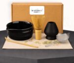 Sakura Home Matcha Bowl Set – Japanese Matcha Tea Ceremony Kit with Whisk, Scoop... - Image 2