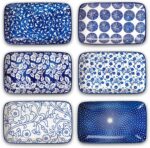 Selamica Ceramic 8 inch Rectangular Salad Plates, Dinner Plates, Pasta Dessert P... - Image 2