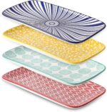 Selamica Ceramic Serving Platters, 14 Inch Serving Trays for Party Entertaining,... - Image 2