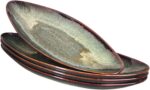Serving Platter Olives Plate Large Serving Tray, Set of 4, for Entertaining, Por... - Image 2