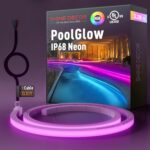 Shine Decor IP68 Waterproof LED Strip Light, 24V Pool Rated Submersible Silicone... - Image 2
