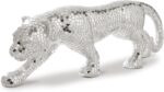 Signature Design by Ashley Drice Mixed Media Lion Sculpture, Silver - Image 2