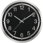 Silent Wall Clock Battery Operated,Modern Metal Wall Clock Decorative for Living... - Image 2