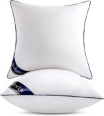 Siluvia 20"x20" Pillow Inserts Set of 2 Decorative Square Square Throw 20 Pillow... - Image 2