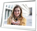 Silver Floating Frame, 8"×10", Horizontal, For Picture 7x9, 6x8, 5x7, Tabletop M... - Image 2