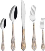 Silverware Set Limited Edition – 20 Piece Flatware Set – Cutlery Set for 4 – Sil... - Image 2
