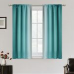 SimpleHome Ombre Room Darkening Curtains for Living Room, Rod Pocket Light Block... - Image 2