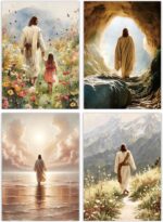 Sitsink Jesus Diamond Art Kits for Adults - Full Drill Jesus Walking on Ocean Be... - Image 2