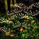 Solar Garden Lights 2 Pack Twinkling Solar Firework Lights with 2 Modes 120LED, ... - Image 2