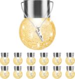 Solar Outdoor Lights Decorative 12 Pack, Hanging Solar Garden Lights Waterproof,... - Image 2