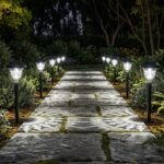 Solar Pathway Lights Outdoor 10 Pack Waterproof Solar Garden Lights Auto On/Off ... - Image 2