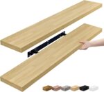 Sorbus Floating Shelves for Wall - 35 Inch Long Bathroom Shelves, Wall Decor for... - Image 2