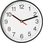 Spinaround Wall Clock, Modern Wall Clocks Battery, Silent Non-Ticking Analog Cla... - Image 2