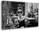 SpiritualHands Audrey Hepburn Canvas Wall Art, Framed - Trendy Vintage Feminist ... - Image 2