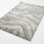 Strata Luxury Thick Pile Area Rug High End Modern Abstract Marbled Polyester Car... - Image 2