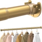 Supforce Closet Rods for Hanging Clothes, 17 to 54 Inches Stepless Adjustable Me... - Image 2