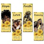 TYFYO 4Pcs African American Wall Art - Black Man Couple With Sunflower Posters P... - Image 2
