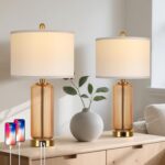 Table Lamps Set of 2 with Touch Control, 3-Way Dimmable Nightstand Lamp with Ver... - Image 2