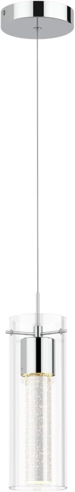 Tawson Alice 1-Light Pendant Ceiling Light Fixture, Integrated Led and Premium B... - Image 2