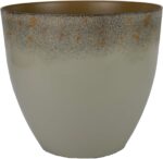 The HC Companies 13 Inch Seabrook Decorative Round Planter - Lightweight Premium... - Image 2