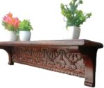 TheArtisanWorkshop by Unique Hand Carved Designer Engraved Wooden Shelf Bracket ... - Image 2