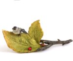 Top Collection Miniature Fairy Garden and Terrarium Little Bird and Ladybug on L... - Image 2