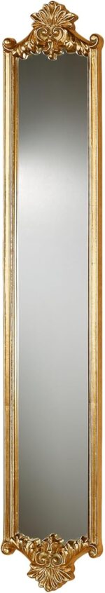 Touch of Class Alistair Wall Mirror Panel - Resin, Glass - Gold Leaf Finish - Sl... - Image 2