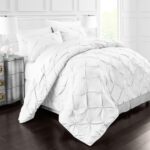 Twin Queen King Duvet Cover Luxury Soft Brushed Microfiber Pinch Pleat Duvet Cov... - Image 2
