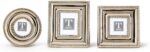 Two's Company Silver Bead Mini Photo Frames, 3.5-Inch, Iron, Set of 3 - Image 2