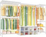 Ulif E10 Clothes Rack（With Stretchable Hanger Rod）Freestanding Clothing Racks fo... - Image 2