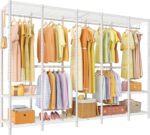 Ulif H50 Extra Large Clothes Rack, Heavy Duty Garment Rack, Freestanding Portabl... - Image 2