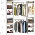 Unikito 58" W - 90" W Closet System, Large Walk in Closet Organizer with 3 Hangi... - Image 2