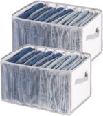 Univivi Extra Large Wardrobe Clothes Organizer Closet Organizer Portable Pants S... - Image 2
