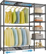VIPEK X2 Expandable Reach-in Closet Racks Adjustable from 3'3" to 4'8" Portable ... - Image 2