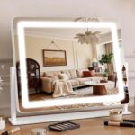 Vanity Mirror with Lights 22"×17", Large LED Makeup Mirror with Light, Smart Tou... - Image 2