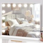 Vanity Mirror with Lights Lighted Makeup Mirror with 15 Dimmable LED Bulbs,3 Col... - Image 2