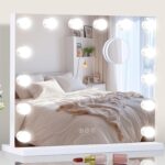 Vanity Mirror with Lights Lighted Makeup Mirror with Dimmable LED Bulbs,3 Color ... - Image 2