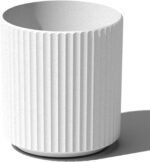 Veradek Demi Series Round Planter for Porch, Patio, Backyard | Durable Plastic-C... - Image 2