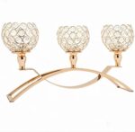 Vidisan Crystal Candle Holders,3 Arms Table Candelabras,Buffet Cabinet Candelabr... - Image 2