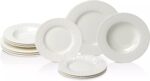 Villeroy & Boch Cellini 12-Piece Dinnerware Set, Service for 4, Premium Porcelai... - Image 2
