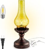 Vintage Table Lamp,Touch Control & 3-Way Dimmable Rustic Retro Farmhouse Bedside... - Image 2